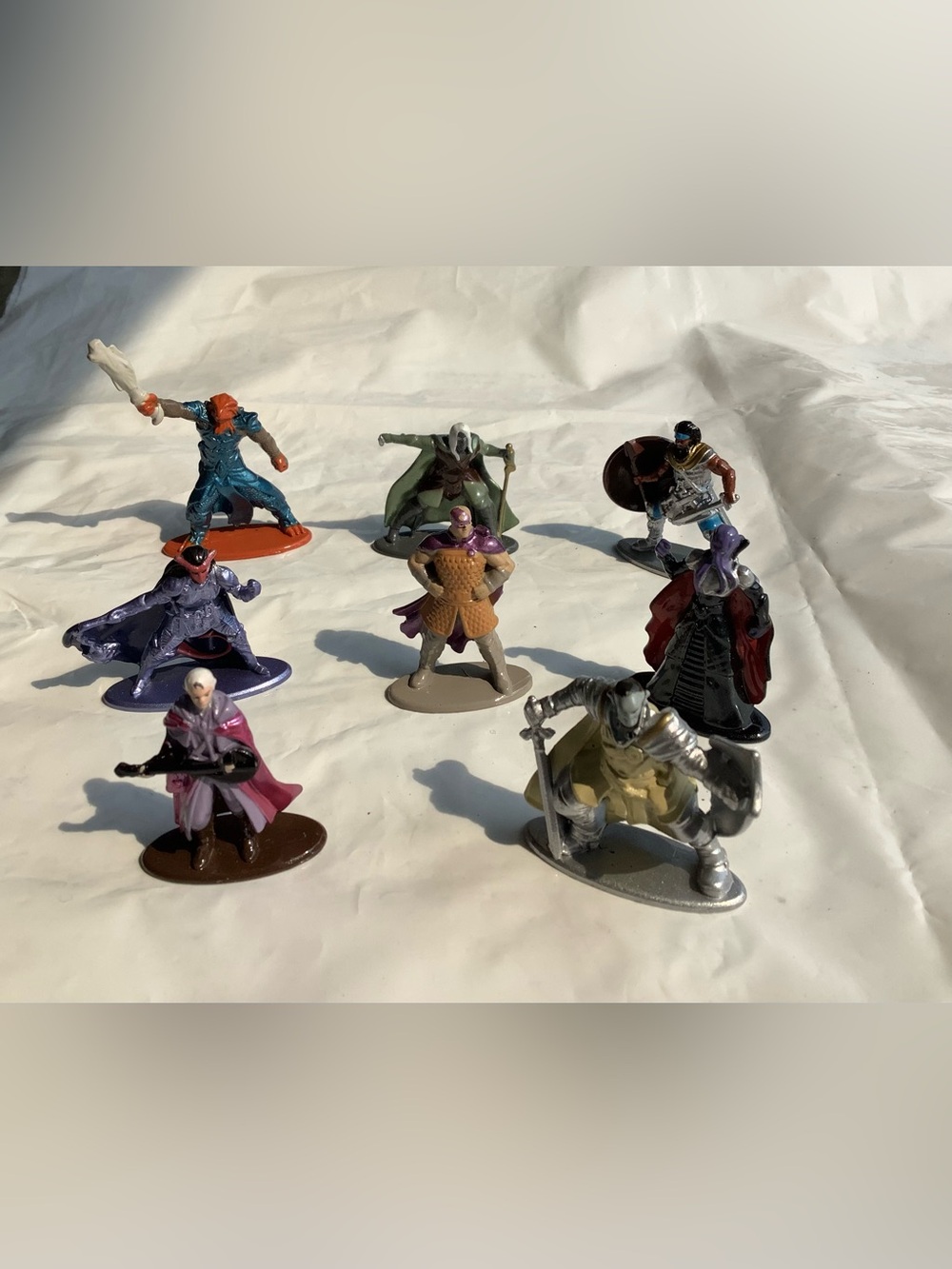 Jada toys dungeons & dragons die-cast metalfigs.